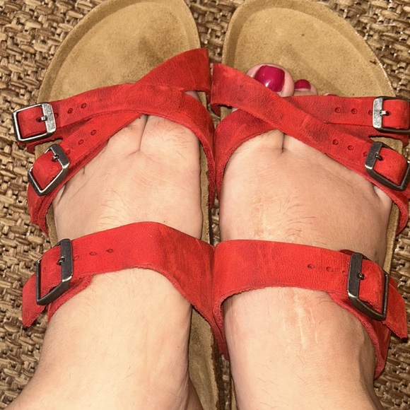 Birkenstock Red Sandals - Picture 5 of 7